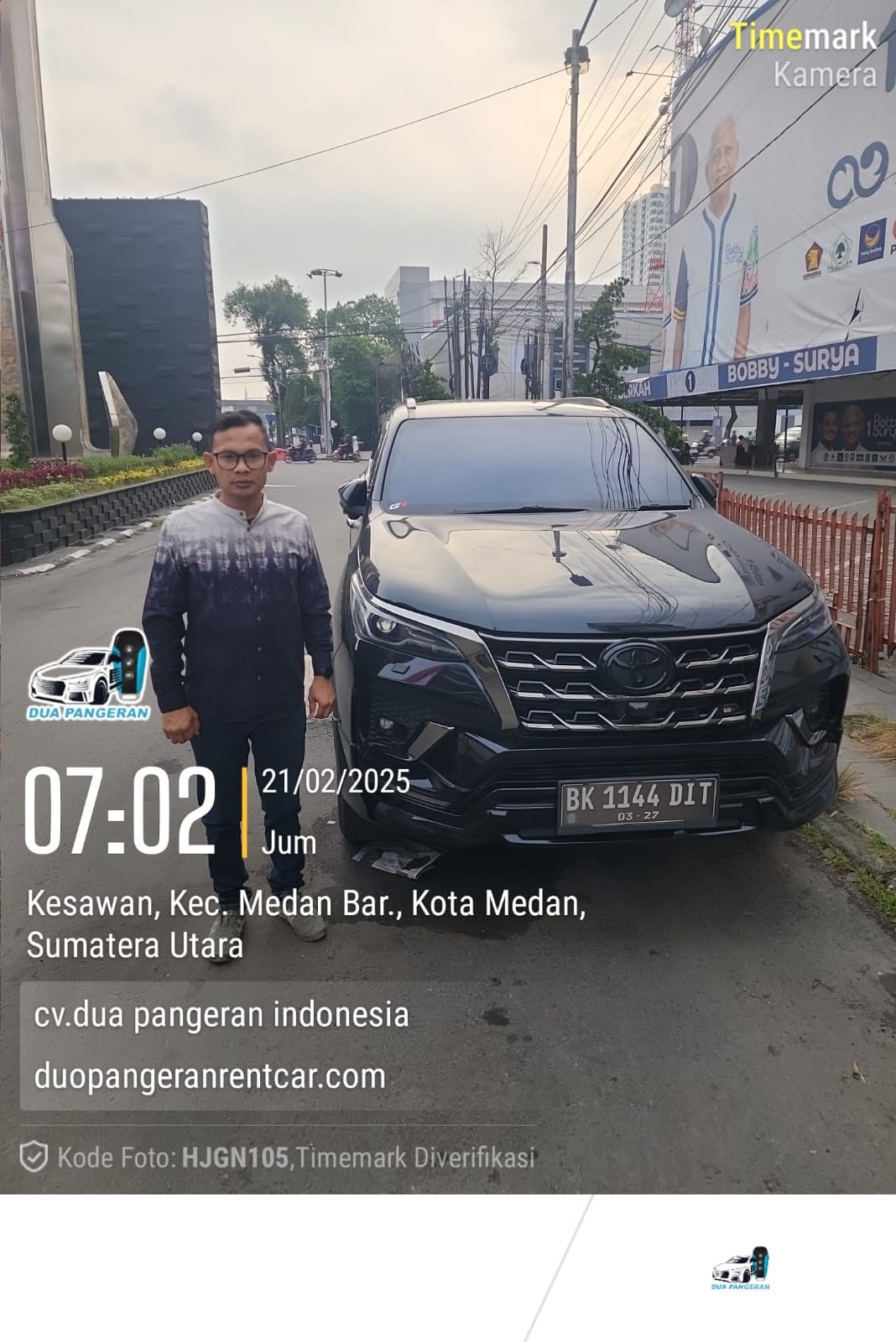 Rental Mobil Medan Plus Supir