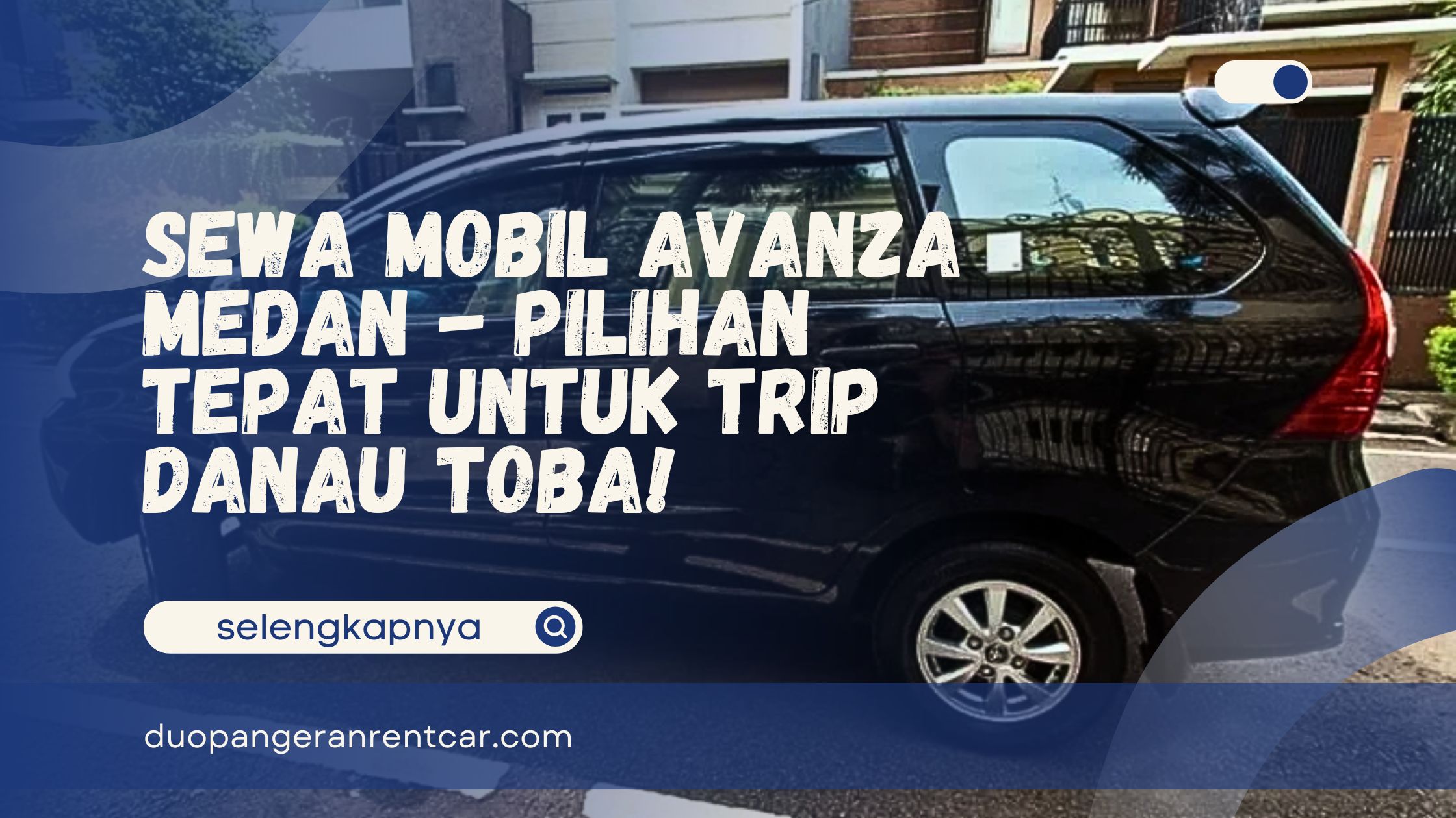 Sewa Mobil Avanza Medan