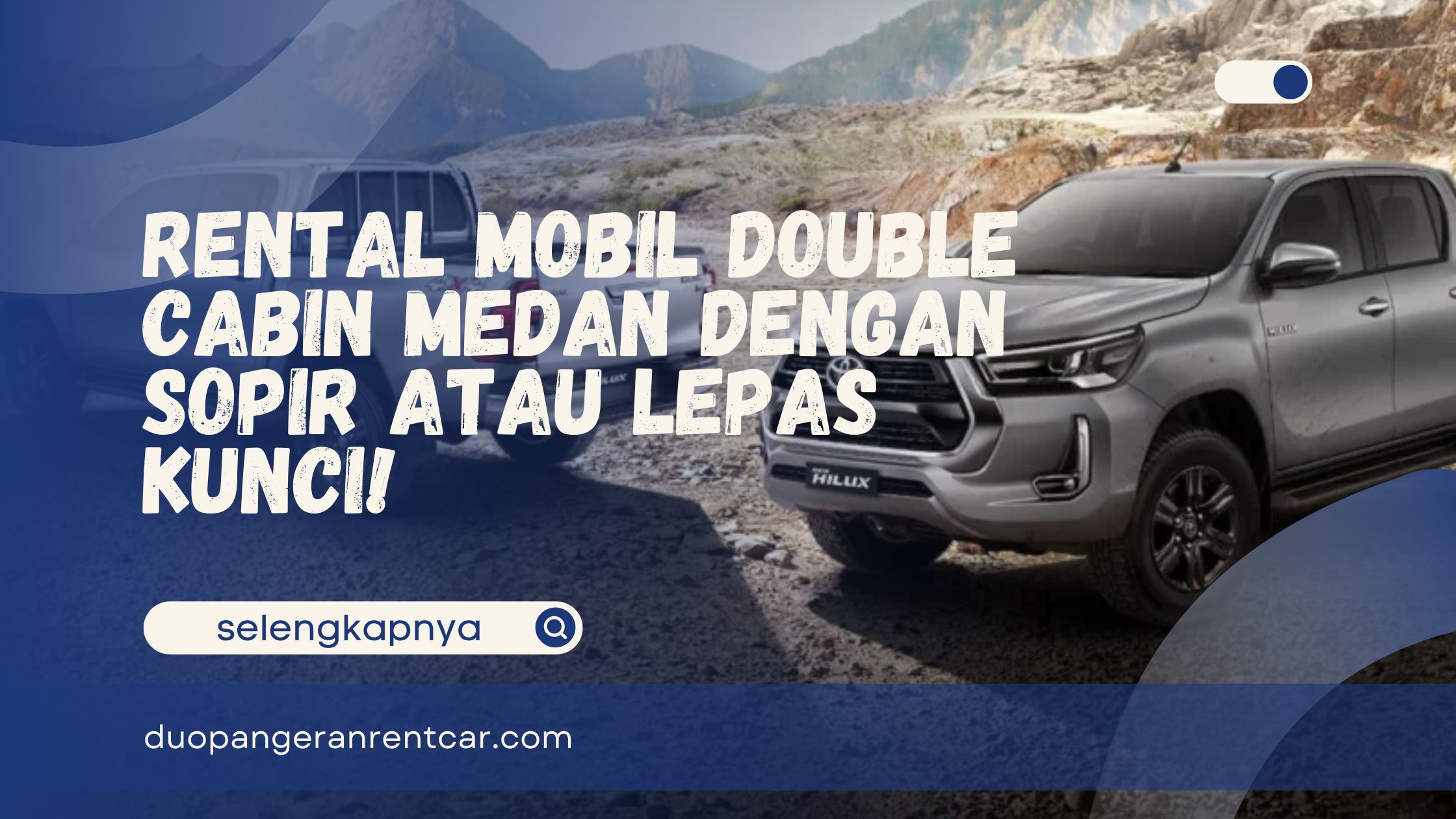 Rental Mobil Double Cabin Medan