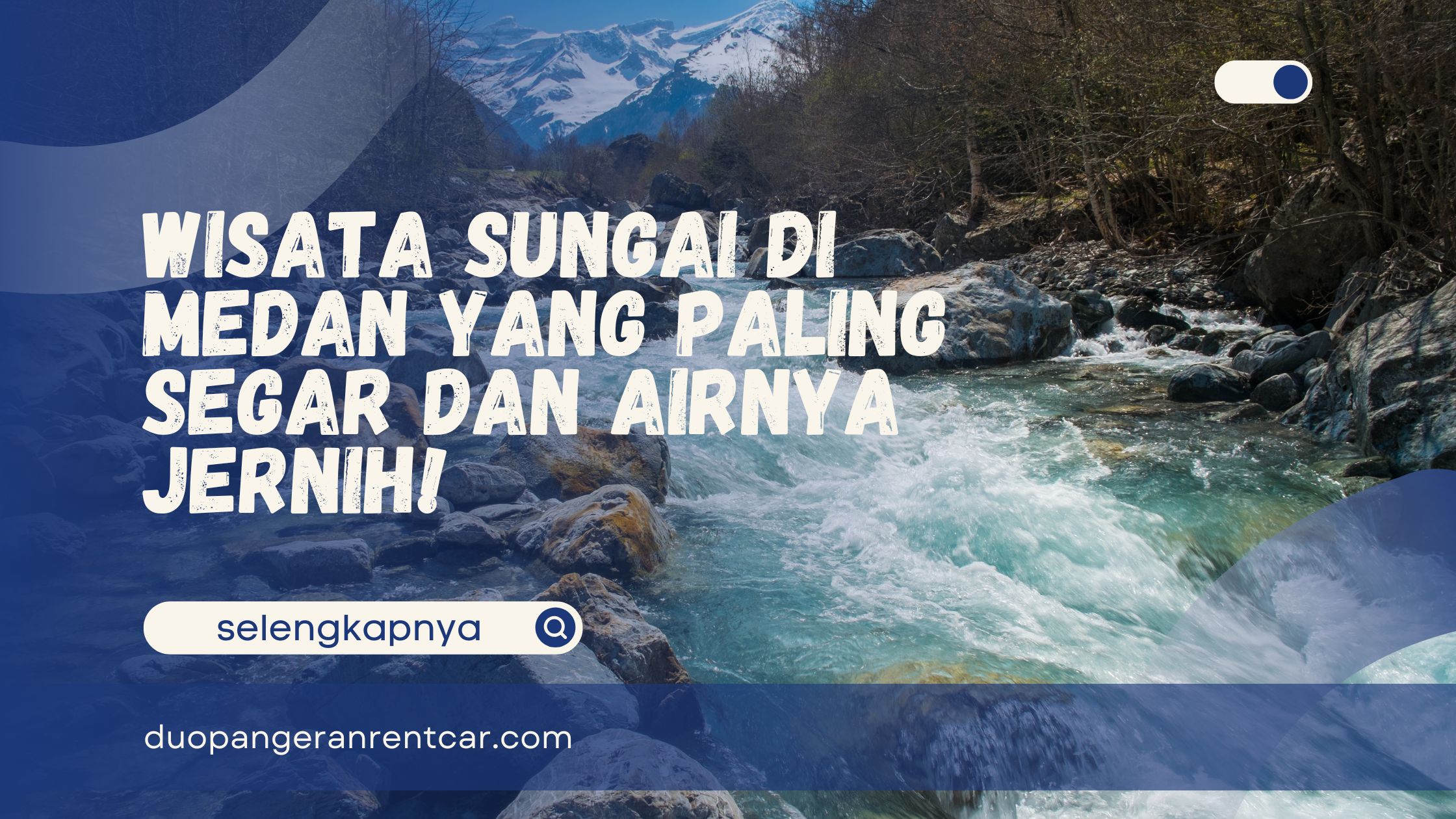 Wisata Sungai di Medan