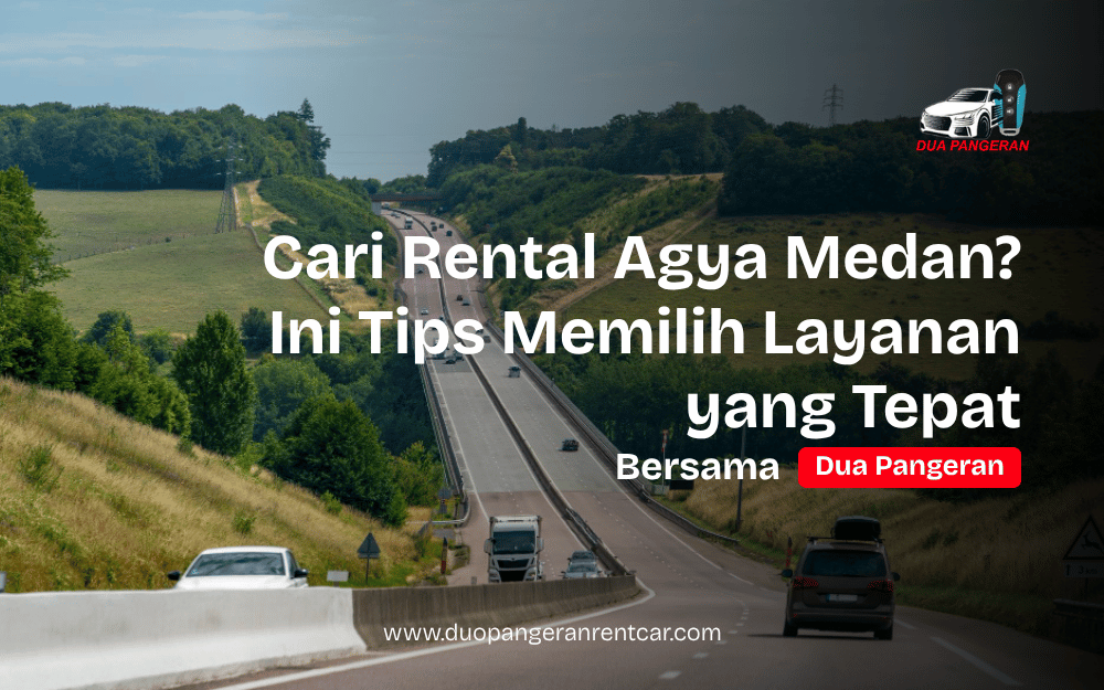 Toyota Agya untuk layanan rental mobil di Medan