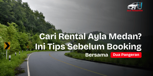 Mobil Daihatsu Ayla untuk rental kendaraan di Medan